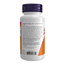 Load image into Gallery viewer, Now Foods Vitamin D 1,000 IU