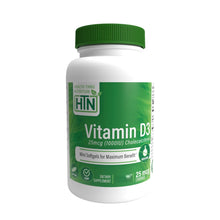 Load image into Gallery viewer, HTN Vitamin D 1,000 IU
