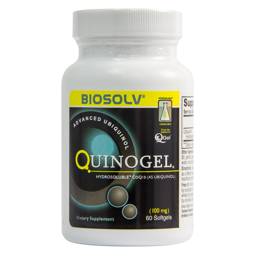 Quinogel - (Hydrosoluble Ubiquinol) 100 mgs